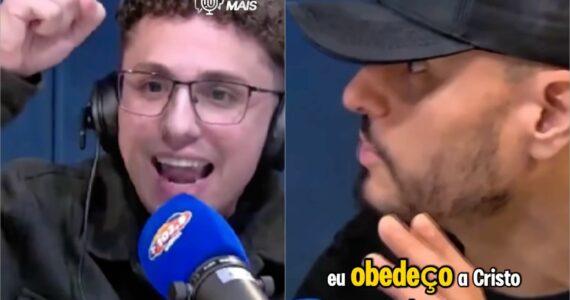 Debate entre humorista Mendigo e João Pedro Soares vira bate-boca: ‘Igual a Xuxa’