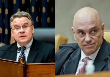 Deputado americano cobra urgência em medidas contra Alexandre de Moraes