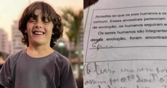 ‘Haja luz’: menino de 9 anos faz defesa da Bíblia em prova sobre evolução