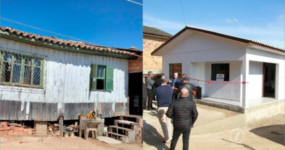 Assembleia de Deus reconstrói casa para membro que vivia em condições precárias