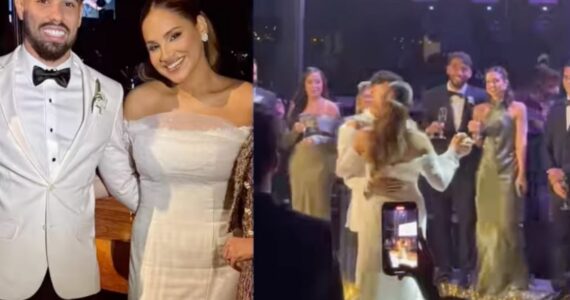 Sarah Beatriz e Calebe se casam em festa com celebridades gospel