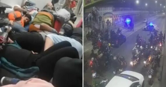 Vídeo: debaixo de tiroteio no RJ, mulher busca paz orando e louvando a Deus