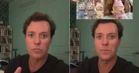 André Valadão alerta sobre boneco Labubu: ‘Antes de levar para casa, ore’