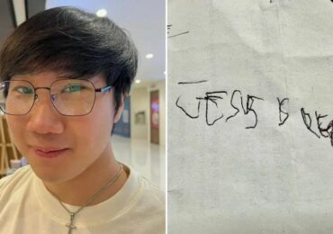 Antes de morrer, jovem desperta do coma e escreve ‘Jesus é real’ em bilhete