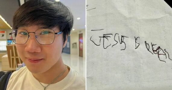 Antes de morrer, jovem desperta do coma e escreve ‘Jesus é real’ em bilhete