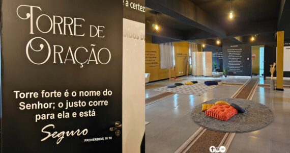 Torre de Oração é inaugurada em SP como espaço permanente de intercessão
