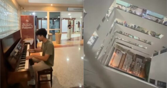 Veja momento de louvor entre pacientes e profissionais de saúde