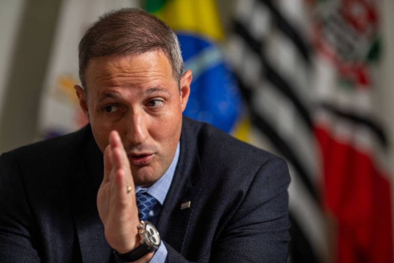 Pesquisa mostra Guilherme Derrite na liderança em disputa por vaga no Senado