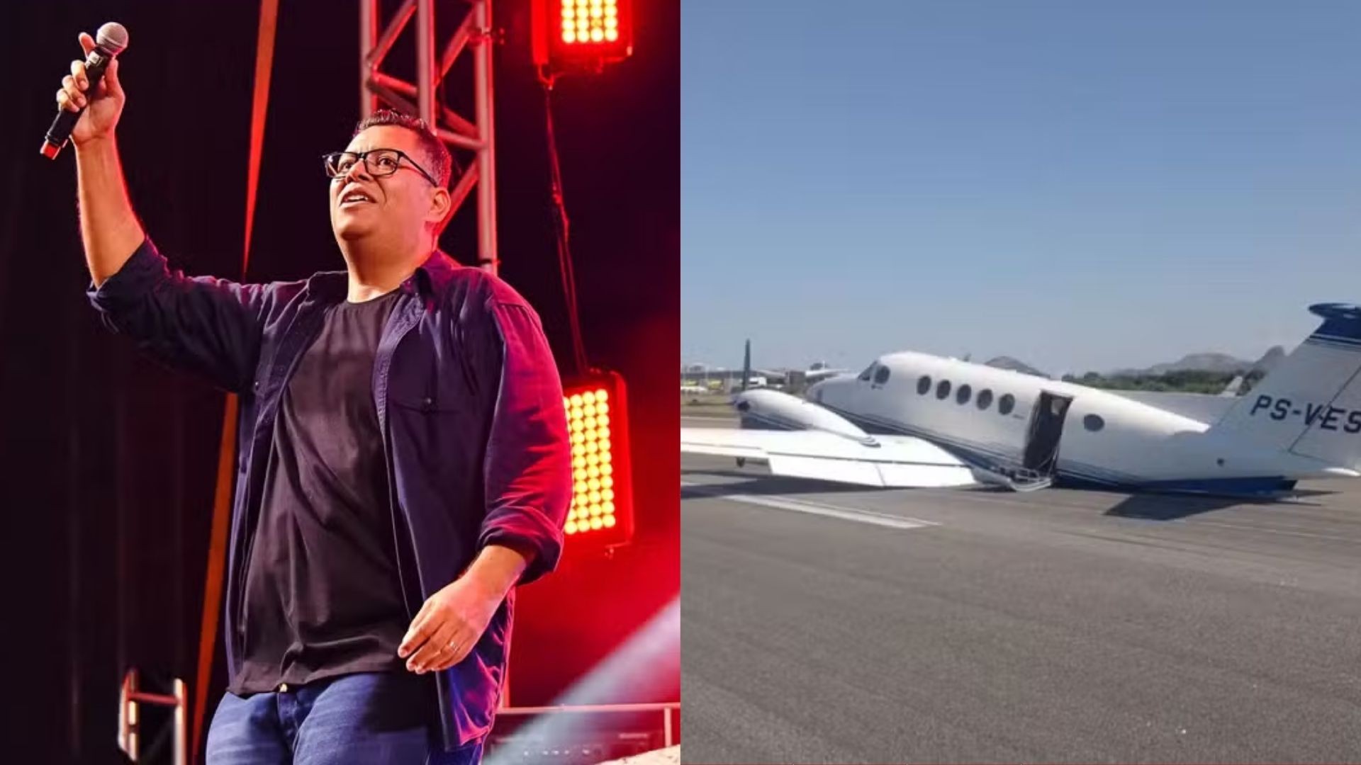 Anderson Freire sobre pouso de emergência: “Gratidão a Deus pelo livramento concedido”